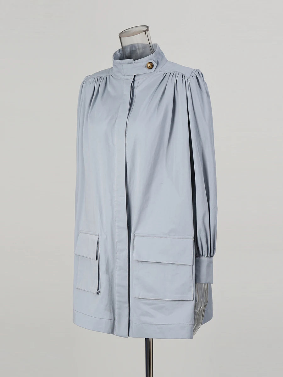 High Neck Jacket | Zalia Atelier