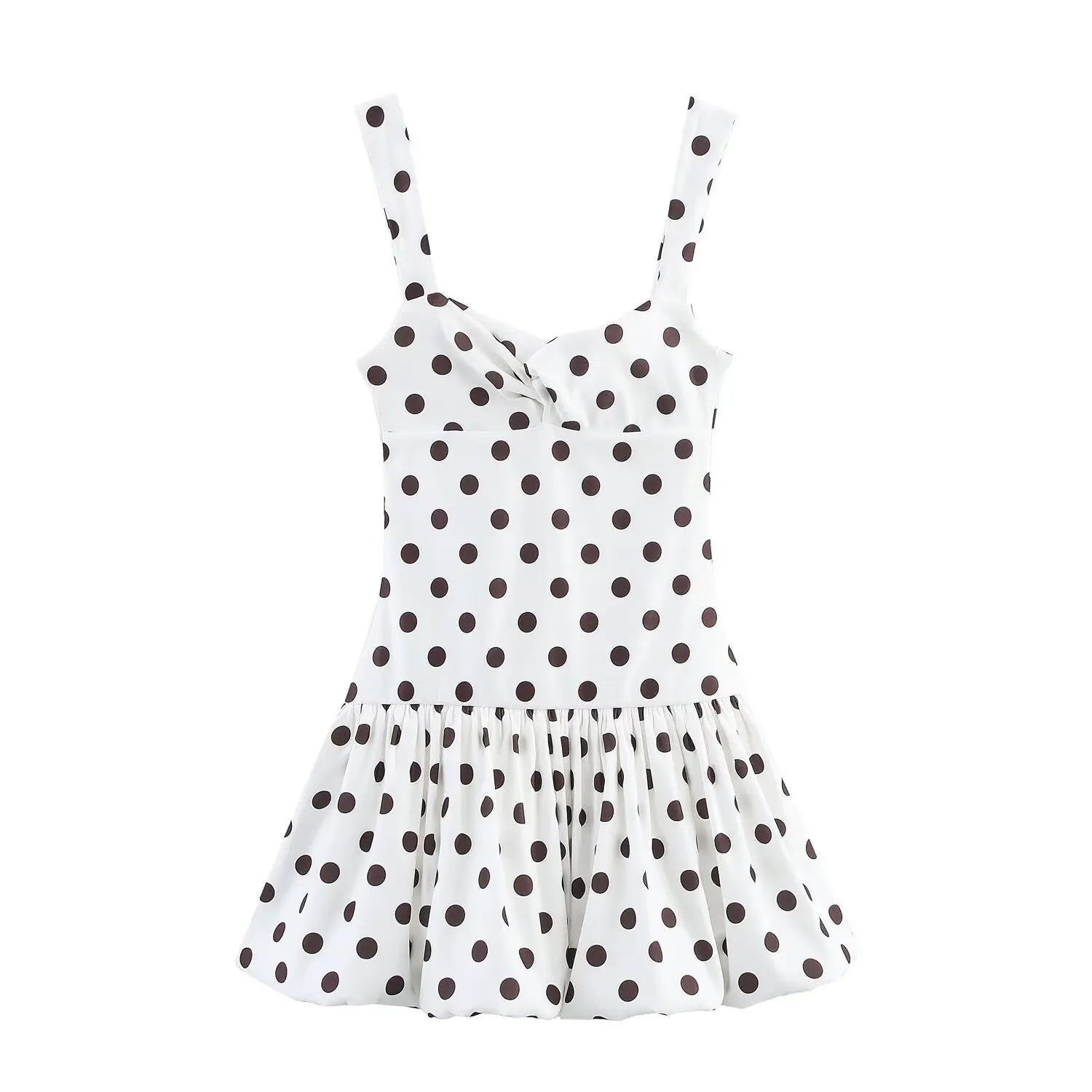 Polka Dot Mini Dress | Zalia Atelier