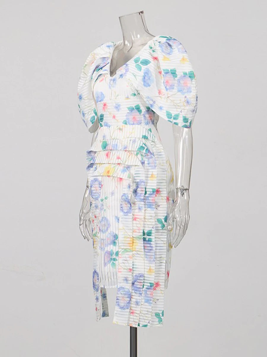 Zalia Atelier - Print Midi Dress