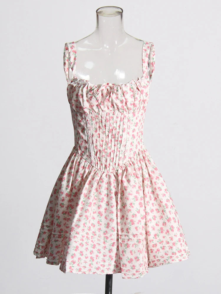 Zalia Atelier | Floral Print Mini Dress