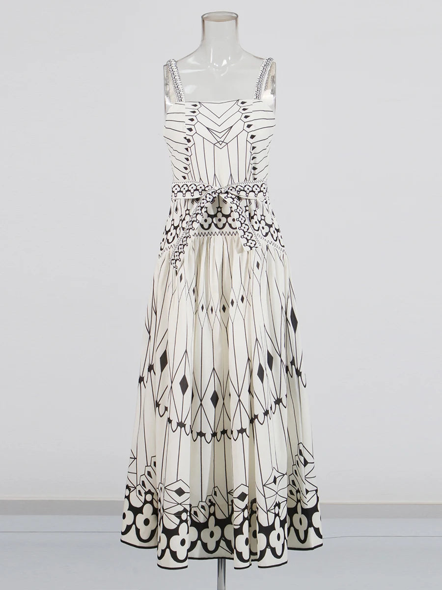 Zalia Atelier | Print Pattern Dress