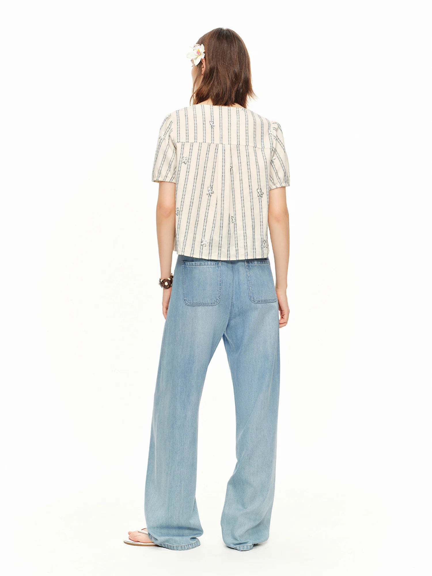 Linen and Cotton Blouse