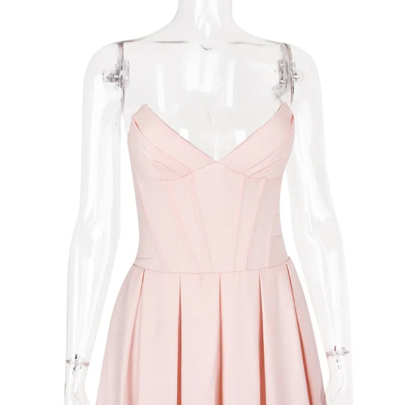 Strapless Evening Dress