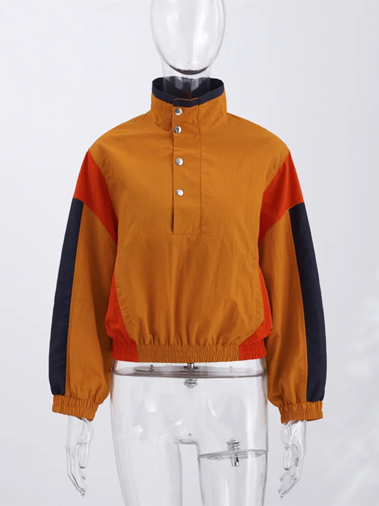 Retro Windbreaker Jacket