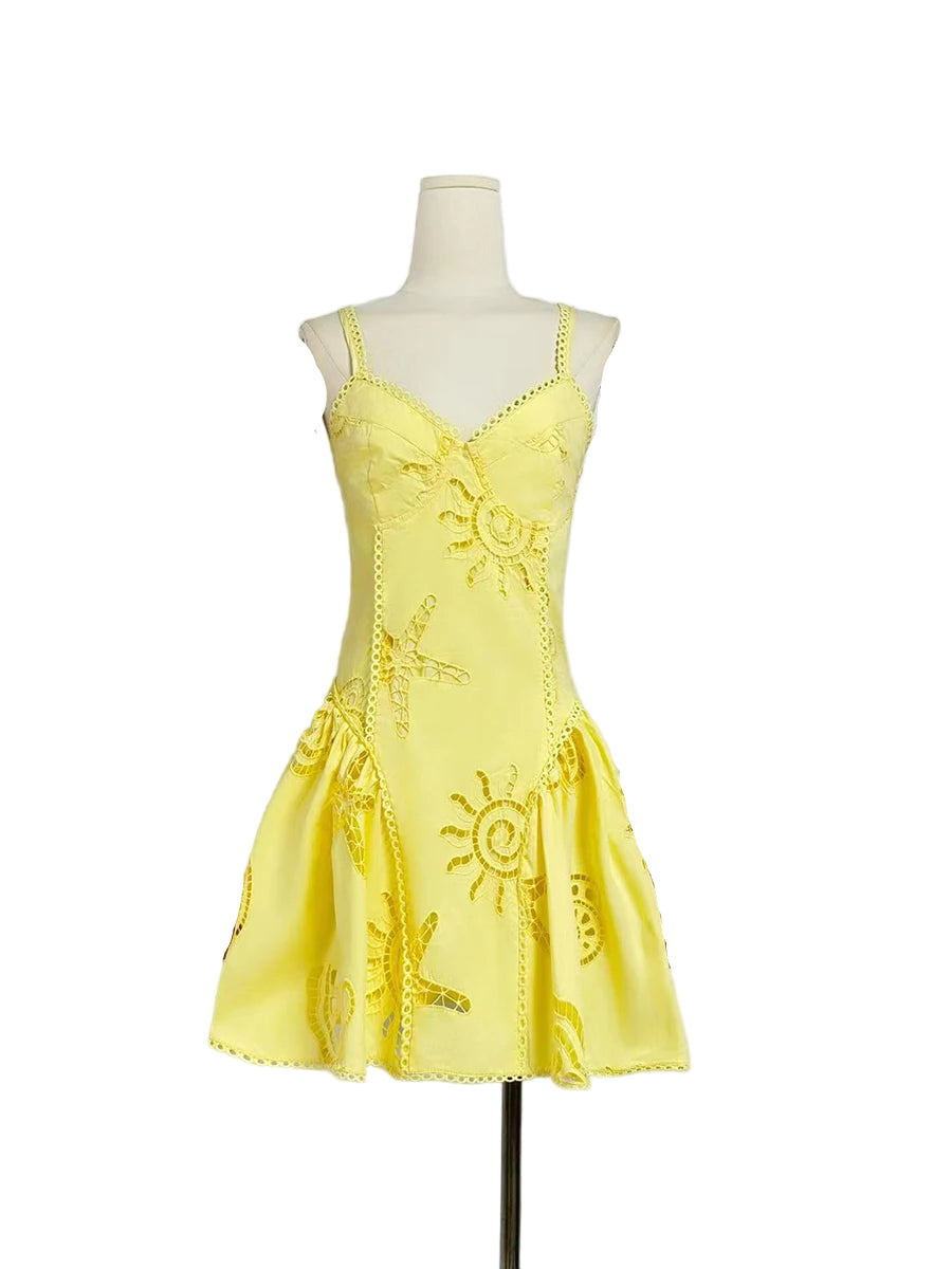 Embroidered Design Dress