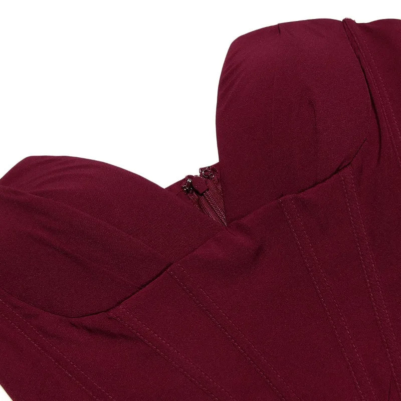 Strapless Evening Dress