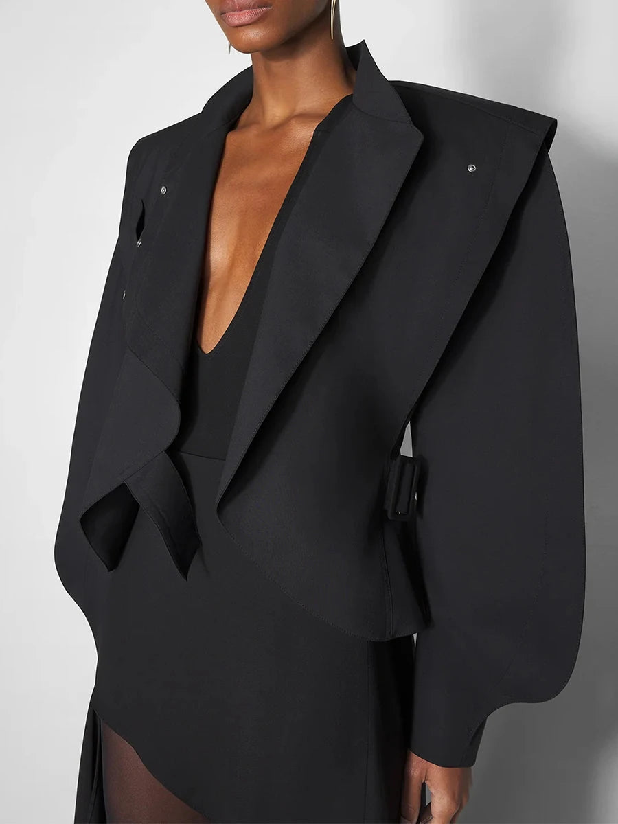 Batwing Sleeves Jacket