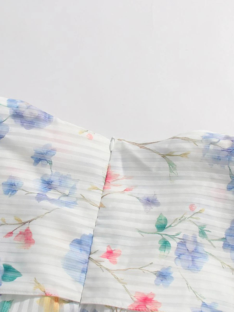 Print Midi Dress