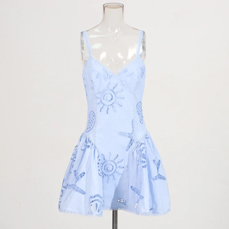 Embroidered Design Dress