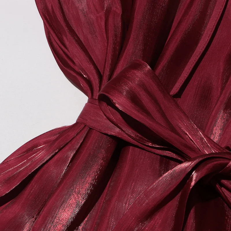 Belted Maxi Dress