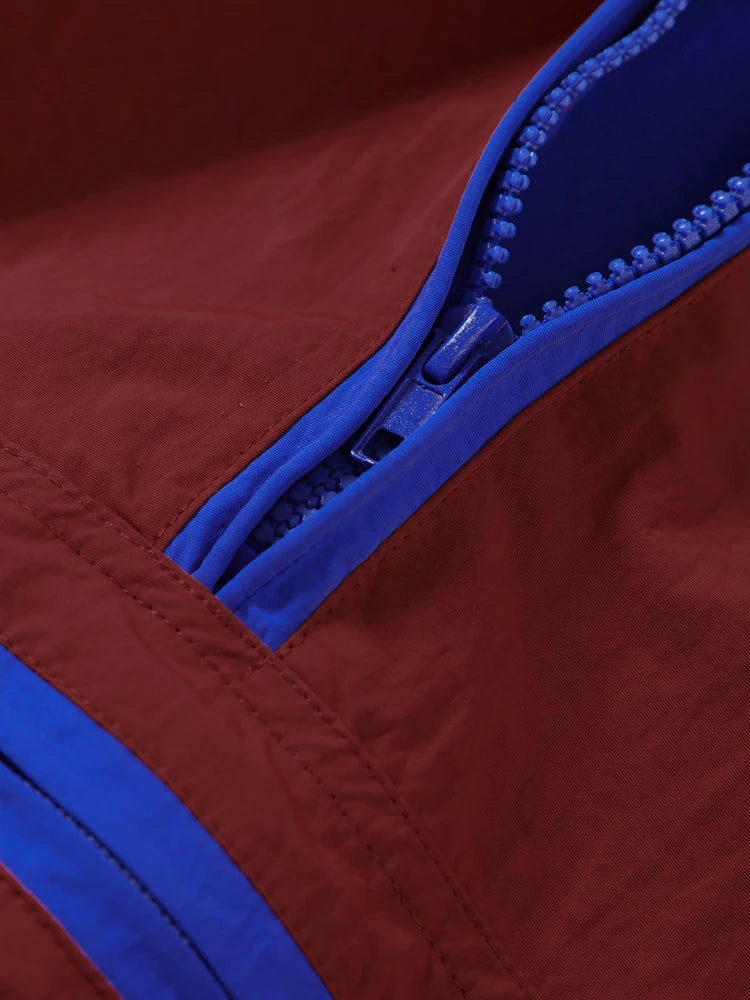 Retro Windbreaker Jacket