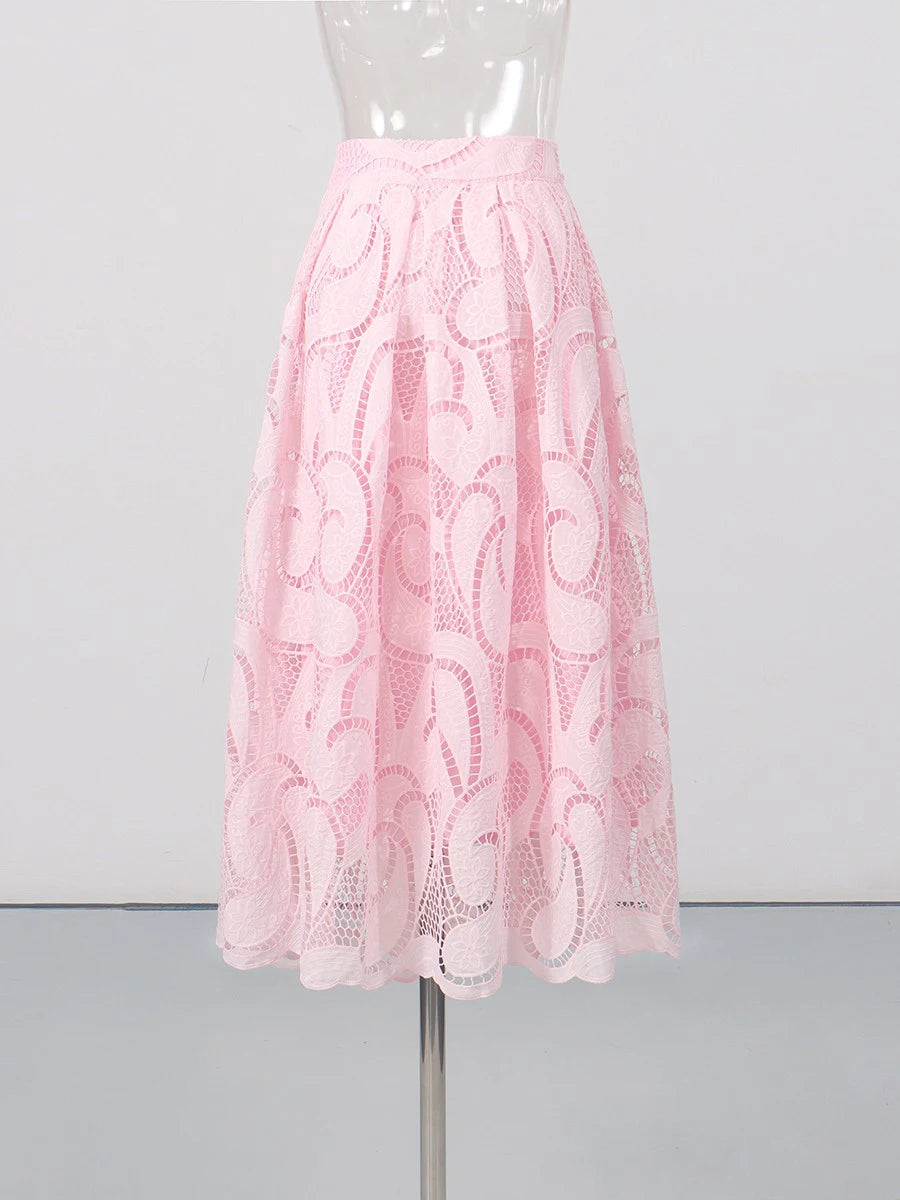 Embroidered Two Piece Set