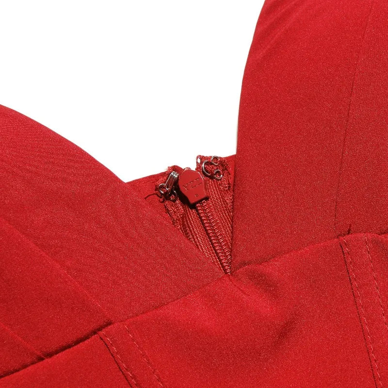 Strapless Evening Dress