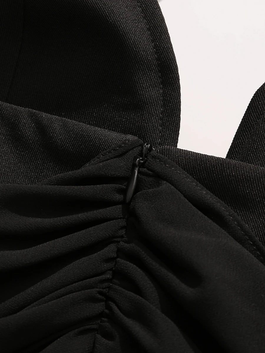 Cape Sleeve Dress