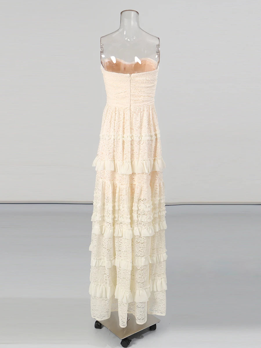 Embroidery Lace Dress