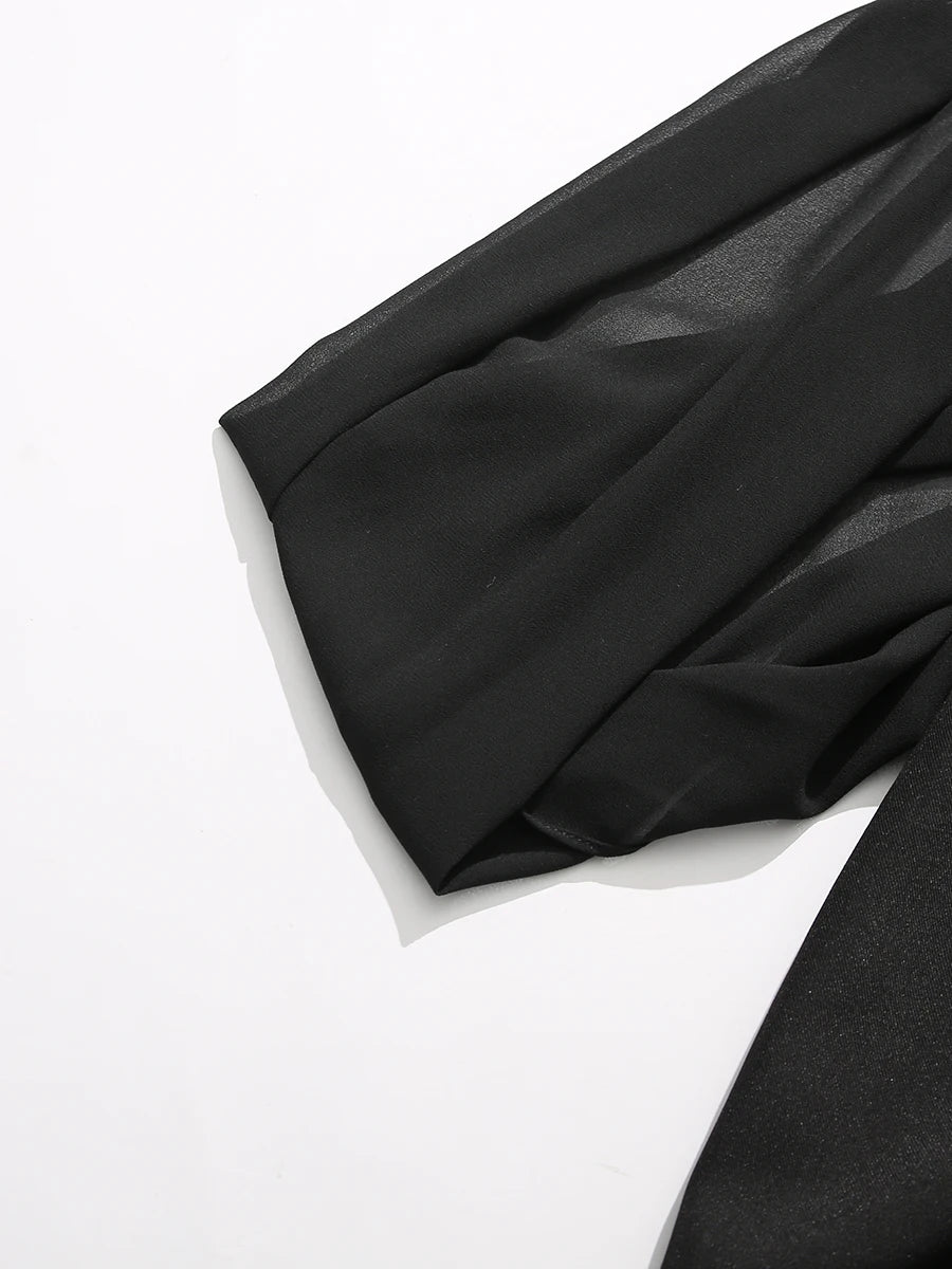 Cape Sleeve Dress