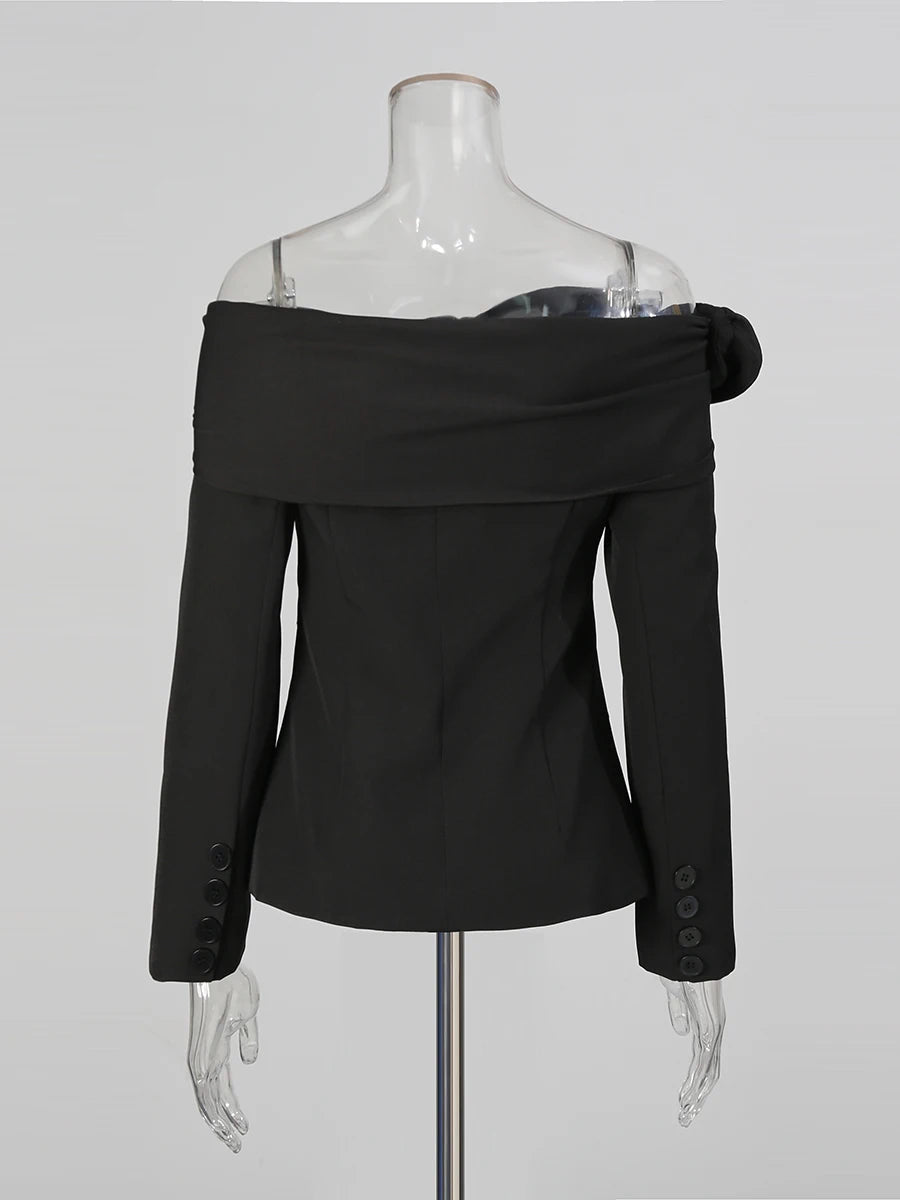 Off Shoulder Jacket