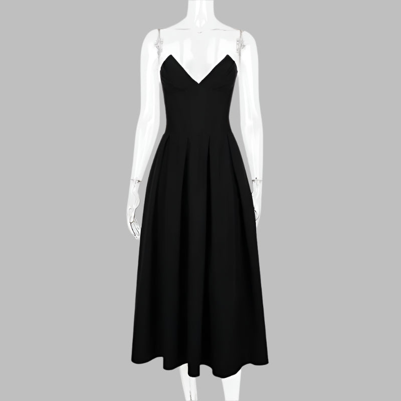 Strapless Evening Dress