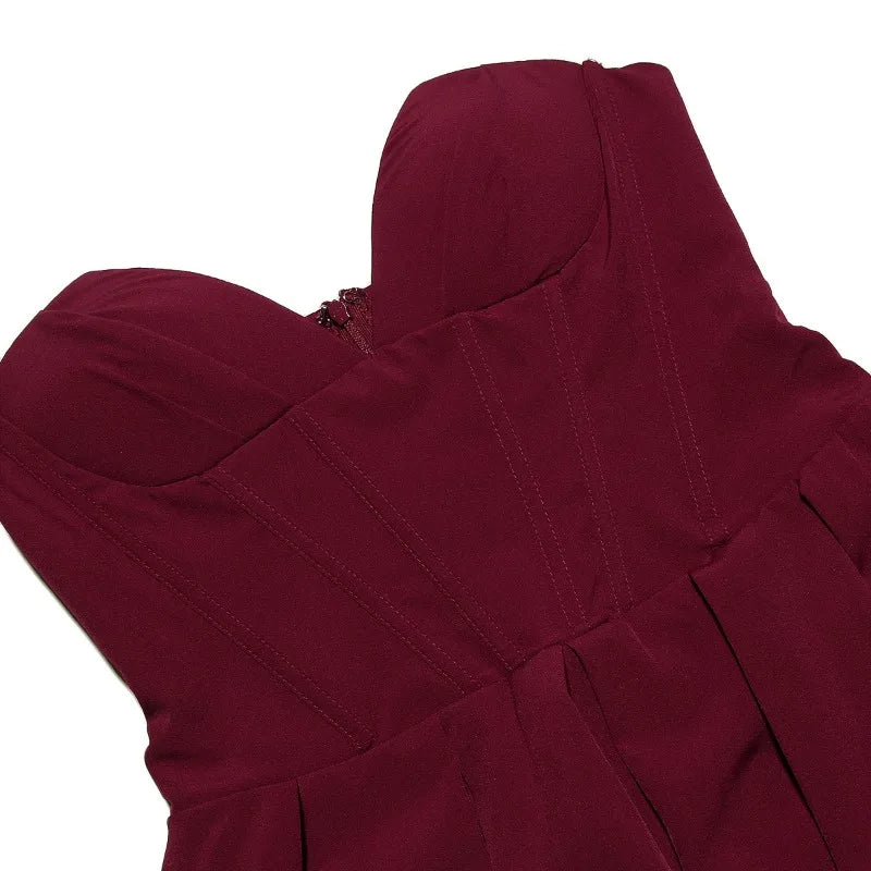 Strapless Evening Dress