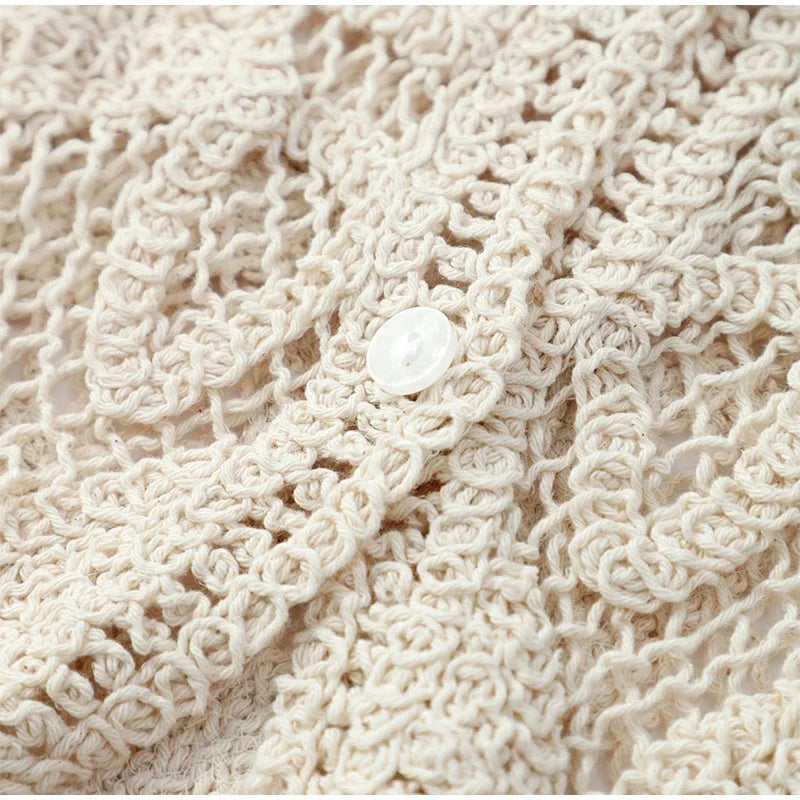 Knitted Skirt Set