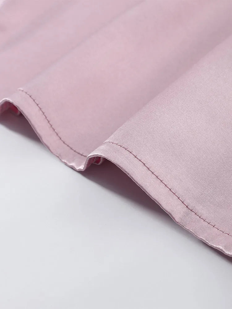 Pink Lace Detail Dress