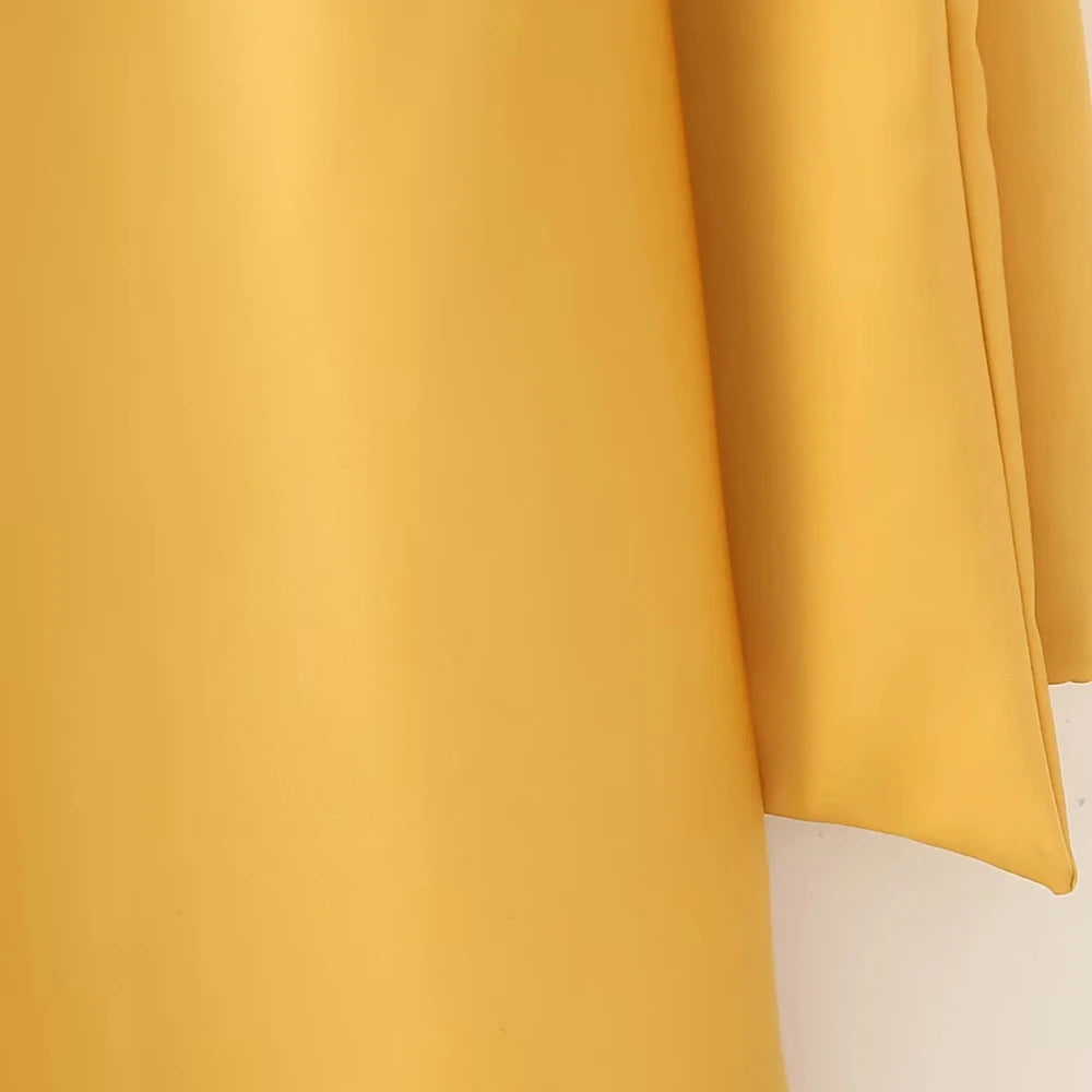 Shawl Collar Cocktail Dress
