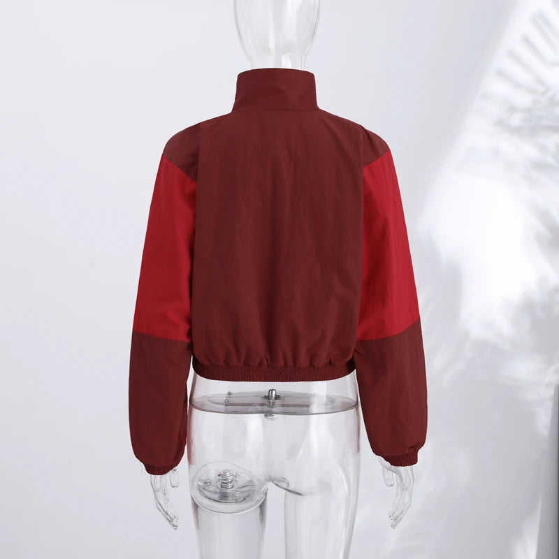 Retro Windbreaker Jacket
