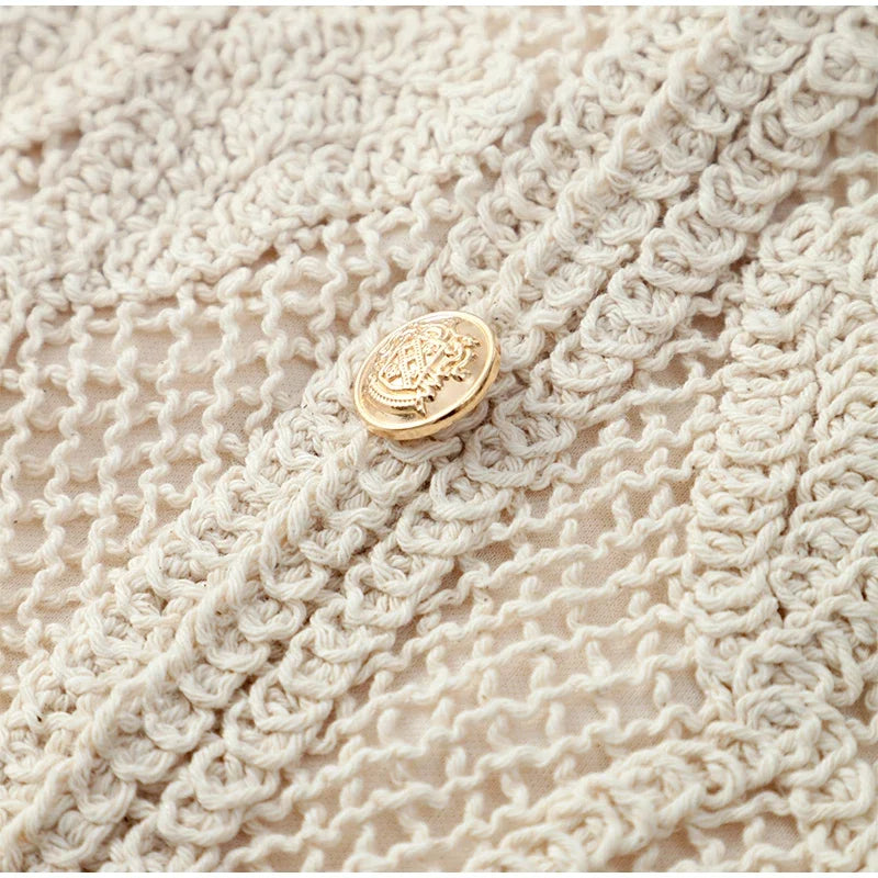 Knitted Skirt Set