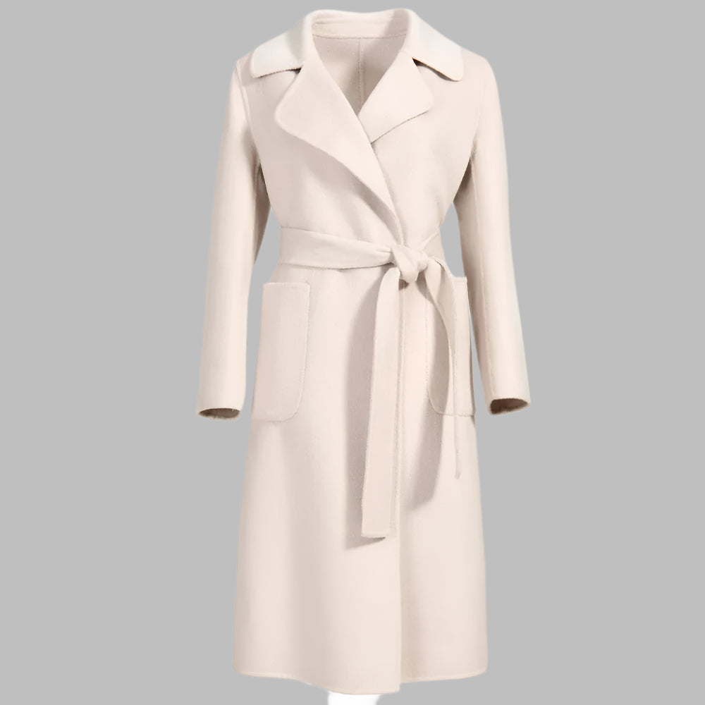 Cashmere Wool Blend Coat