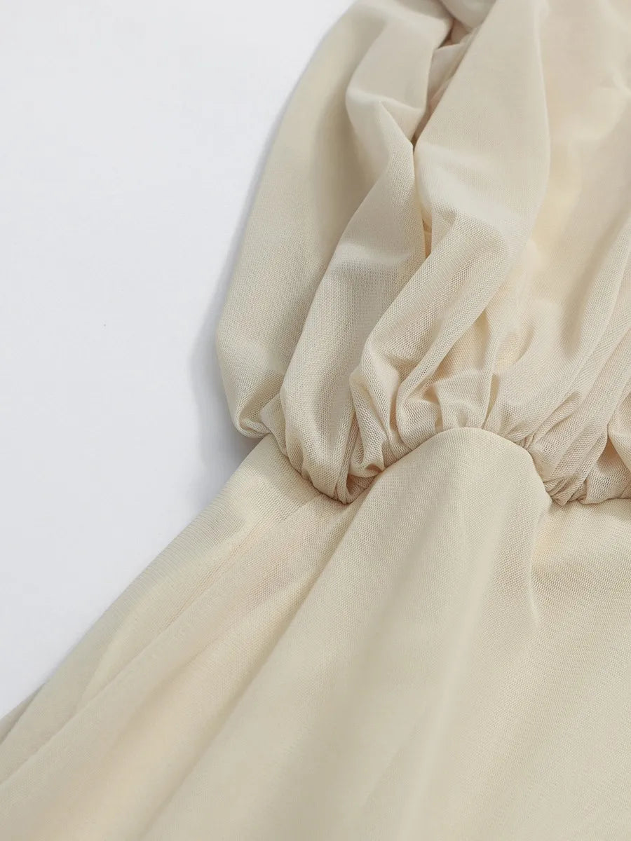 Round Neck Maxi Dress