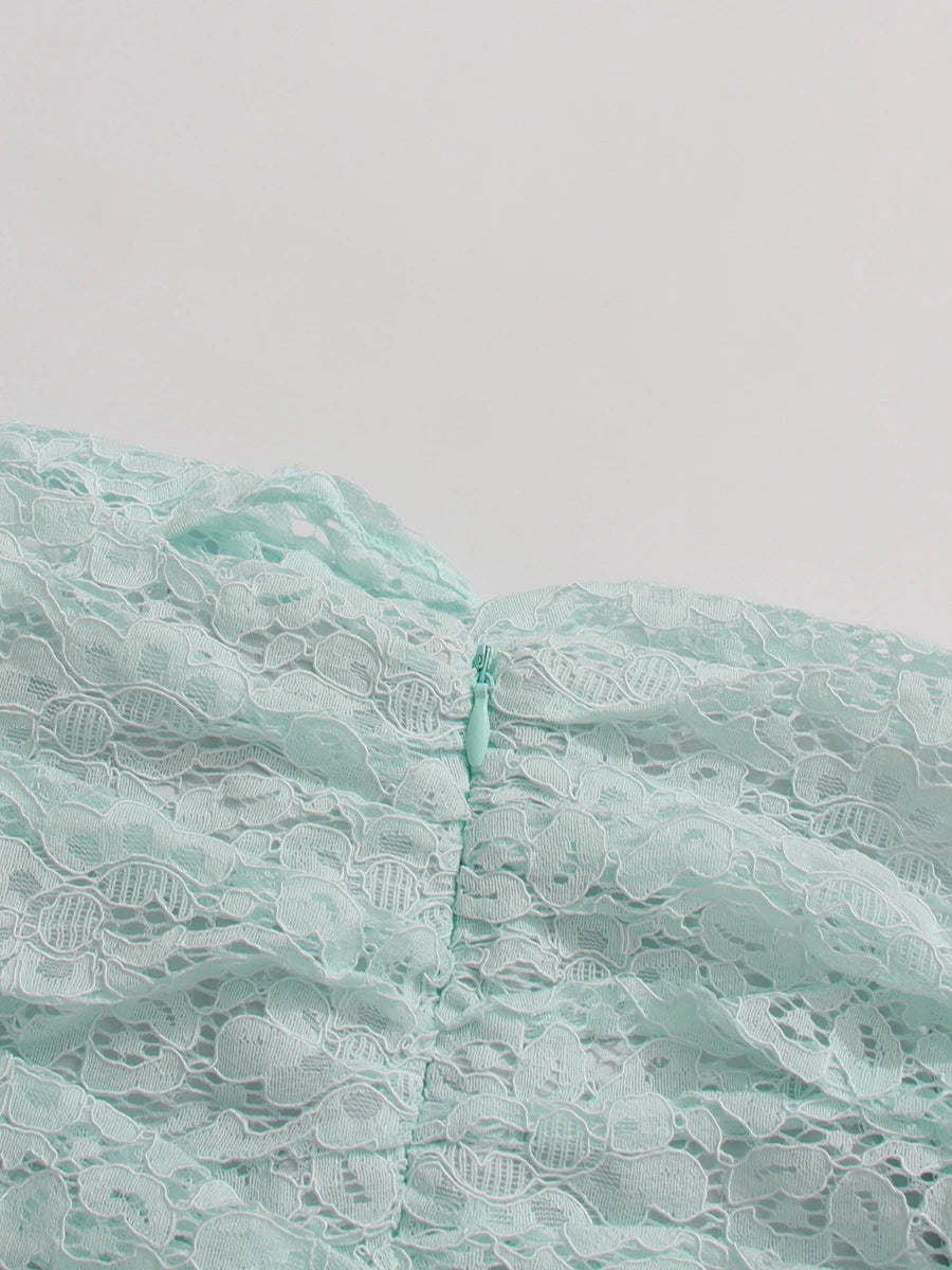 Embroidery Lace Dress