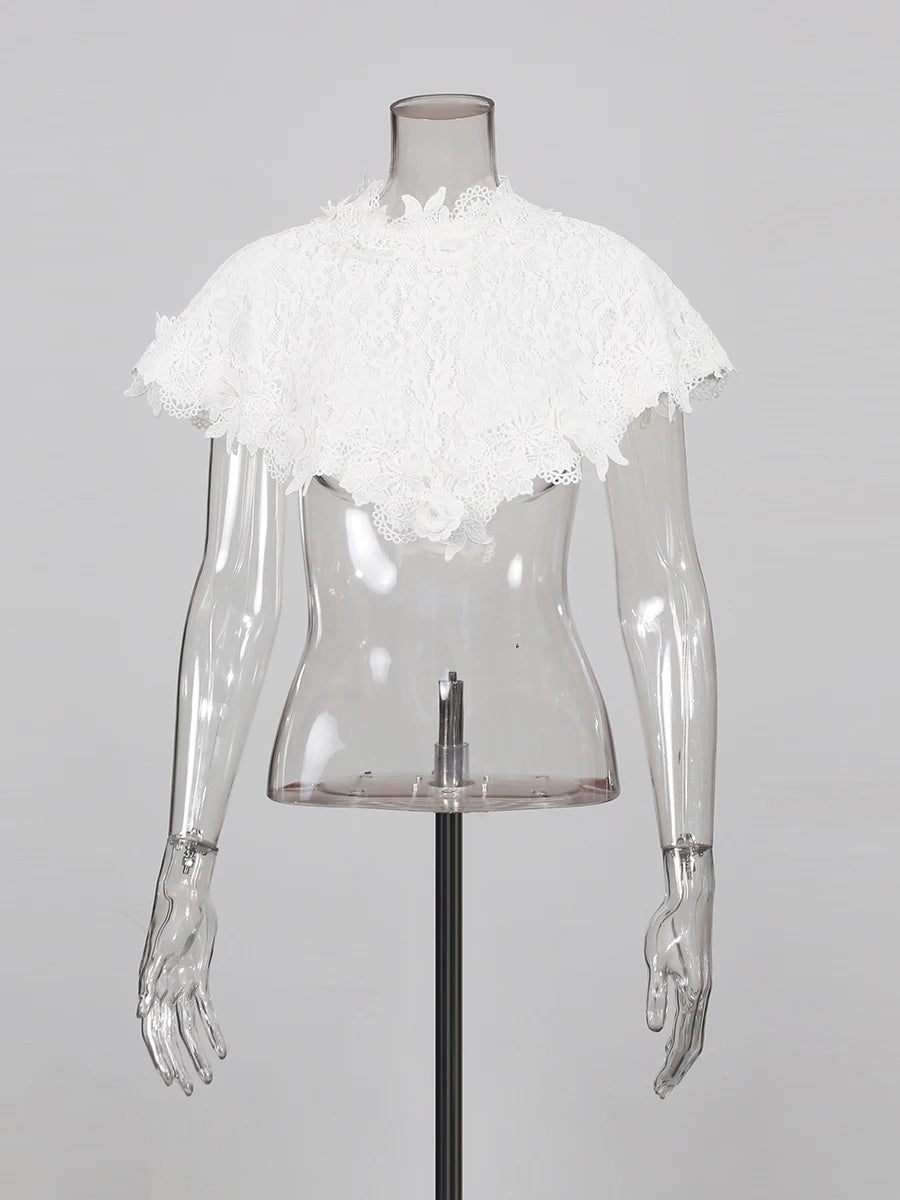 Dress with Cape