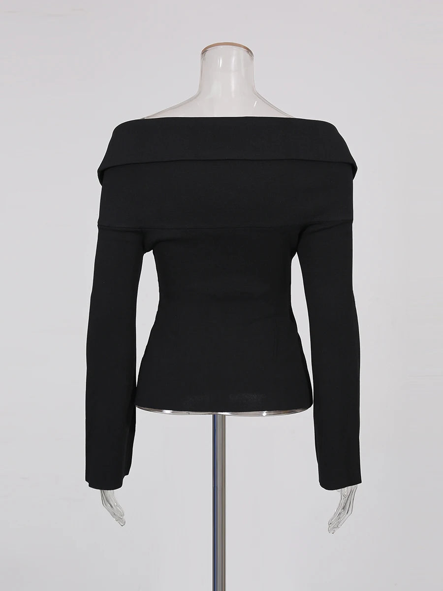 Zipper Knit Top