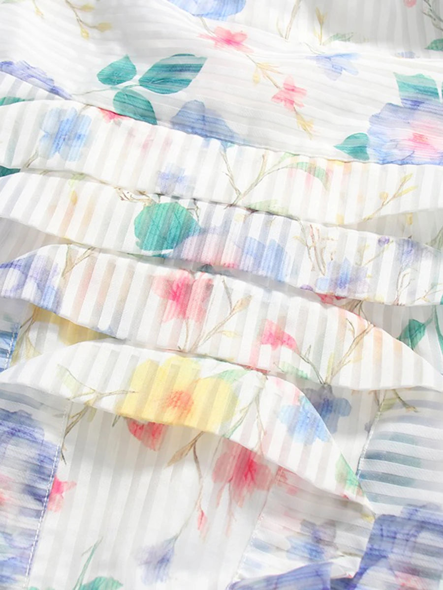Print Midi Dress