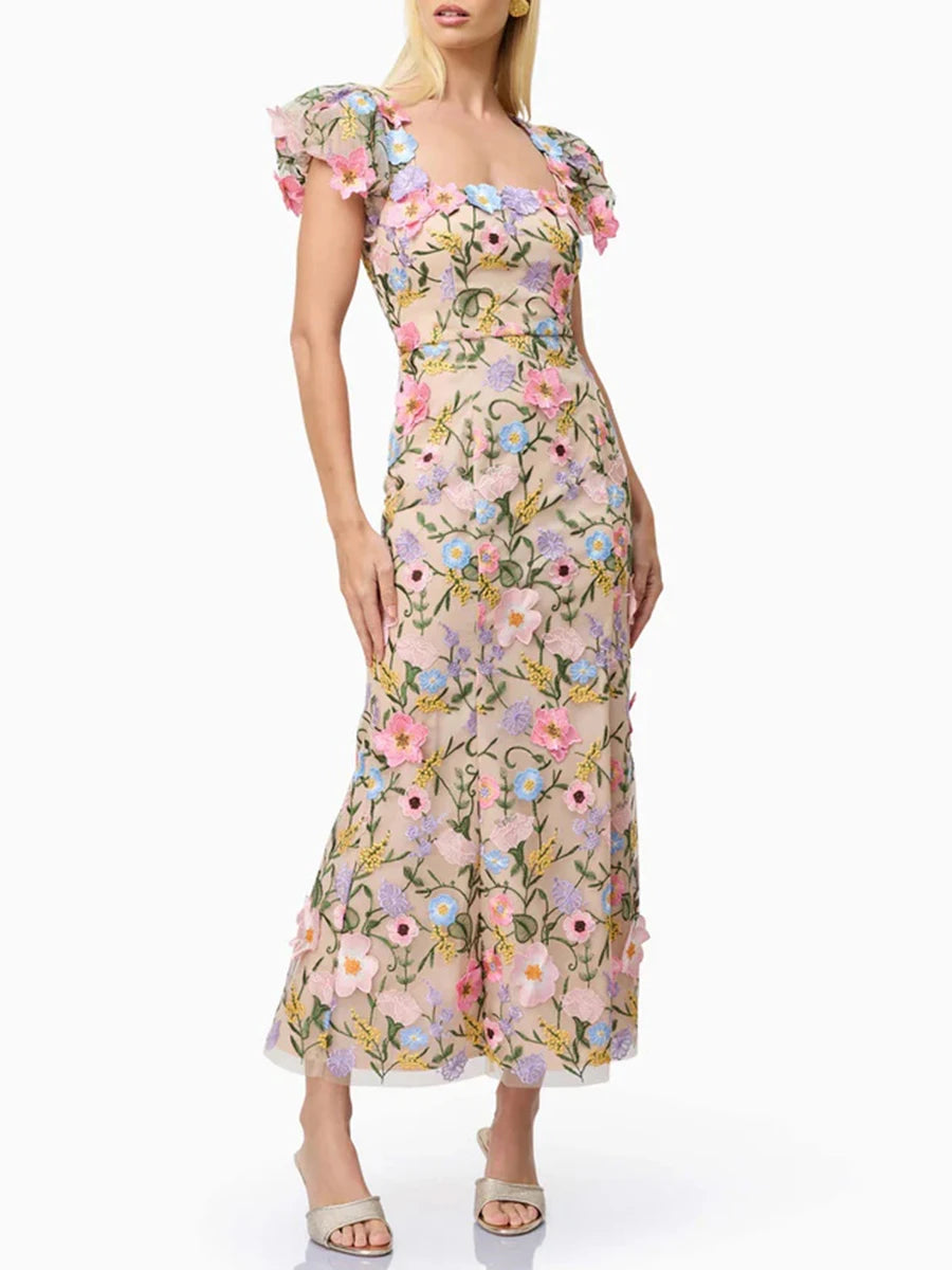 Flower Lace Dress