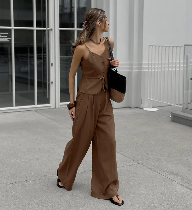 Top and Pants Set