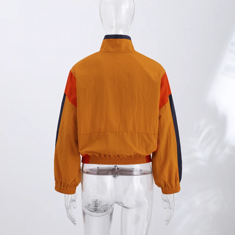 Retro Windbreaker Jacket