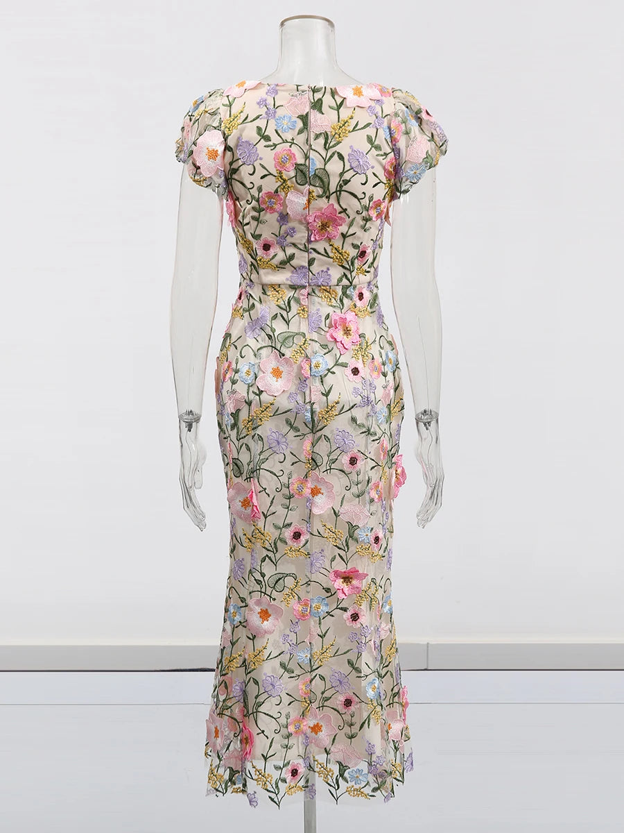 Flower Lace Dress