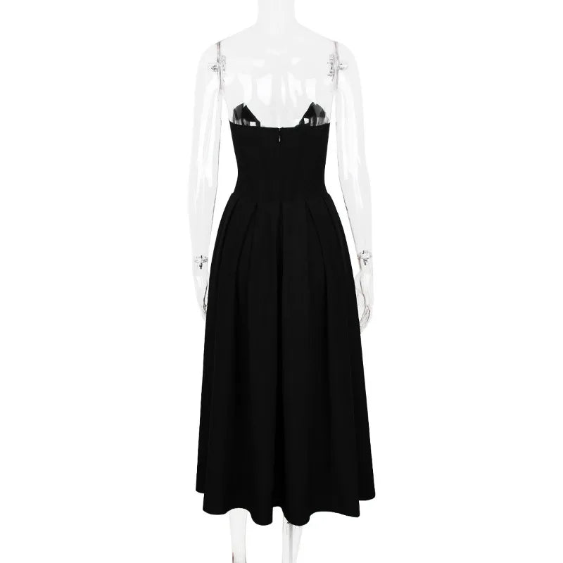 Strapless Evening Dress