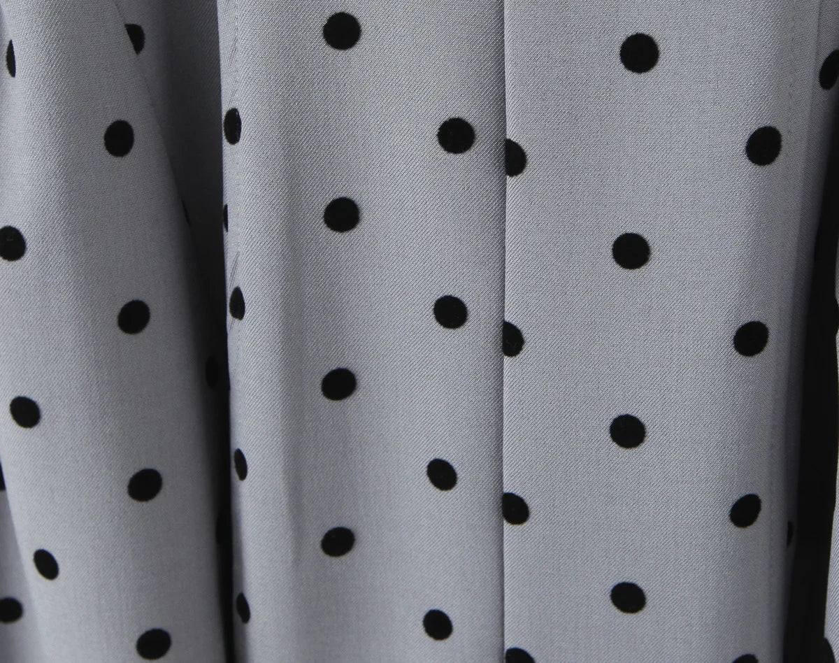 Polka Dot Halter Dress