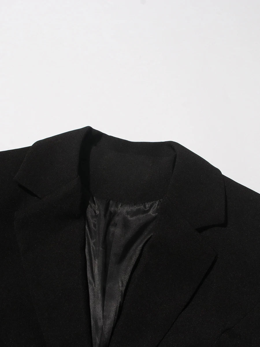 Rhinestone Bead Blazer