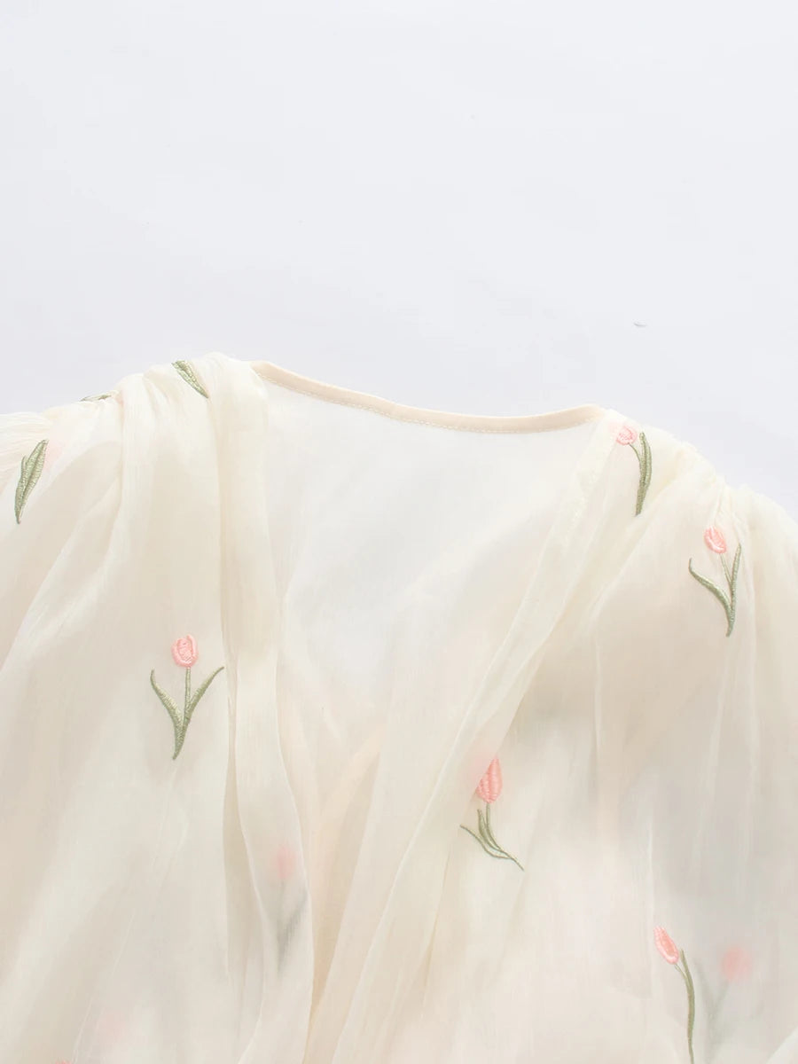 Ruched Mini Dress