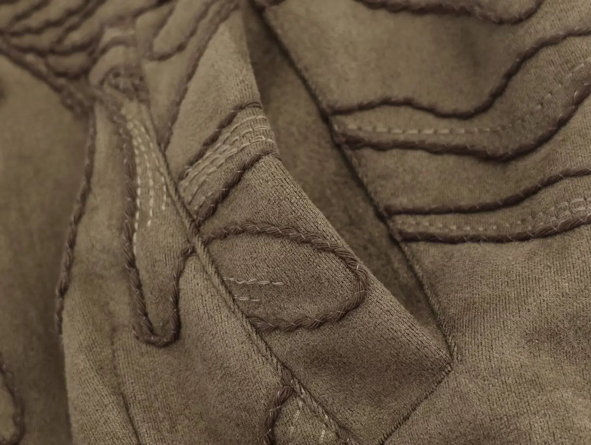 Embroidery Bomber Jacket