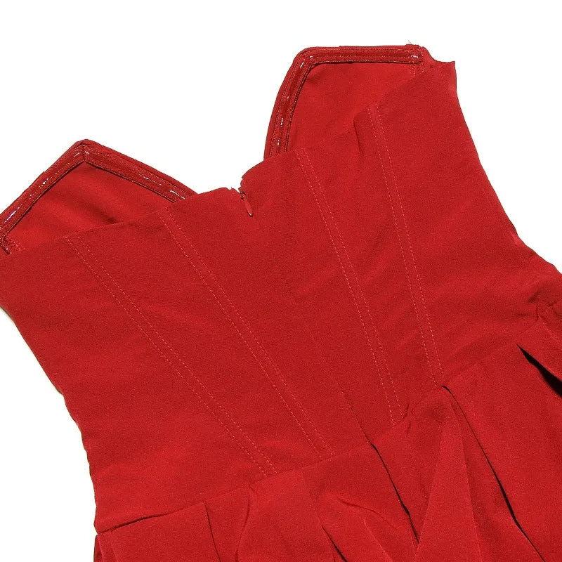 Strapless Evening Dress