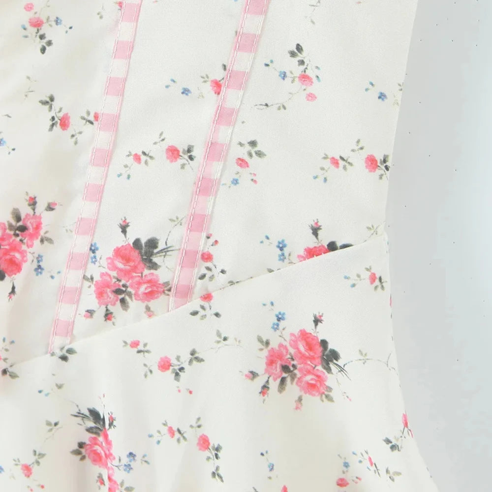 Print Mini Dress