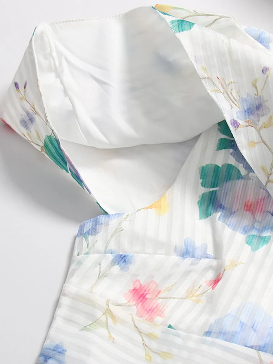 Print Midi Dress