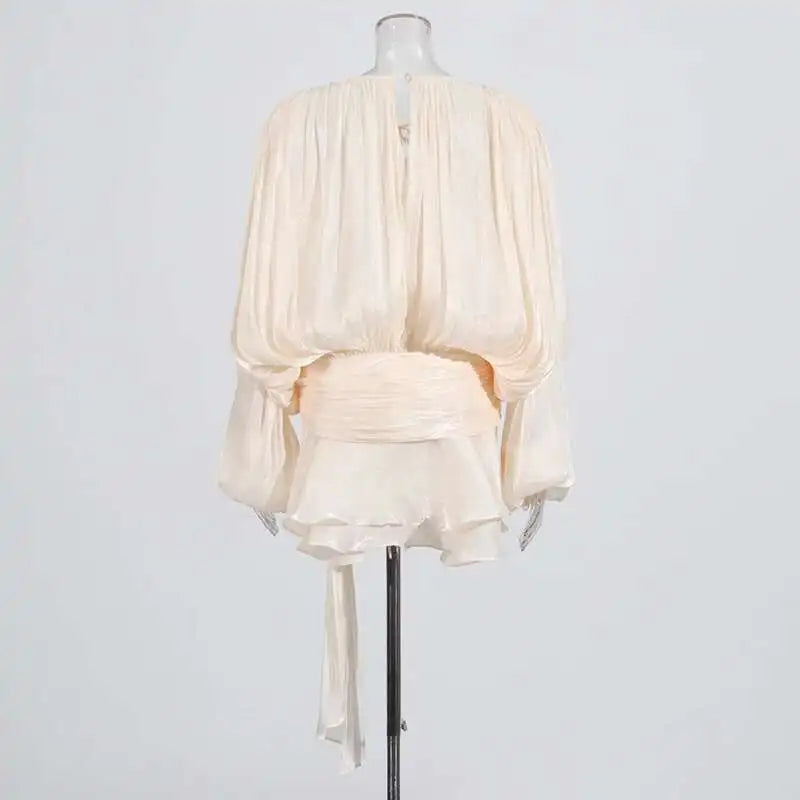 Blouson Mini Dress (More Colors)