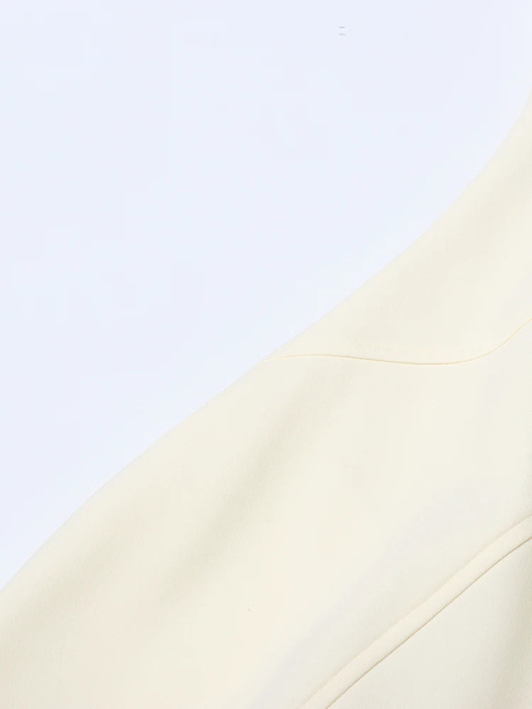 Beige Midi Dress