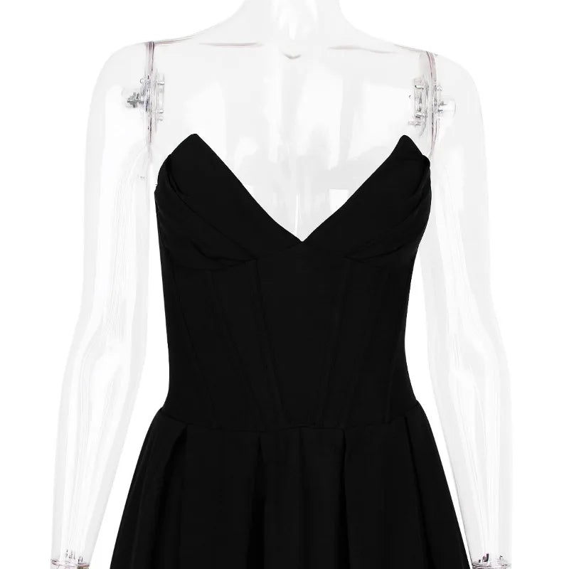 Strapless Evening Dress