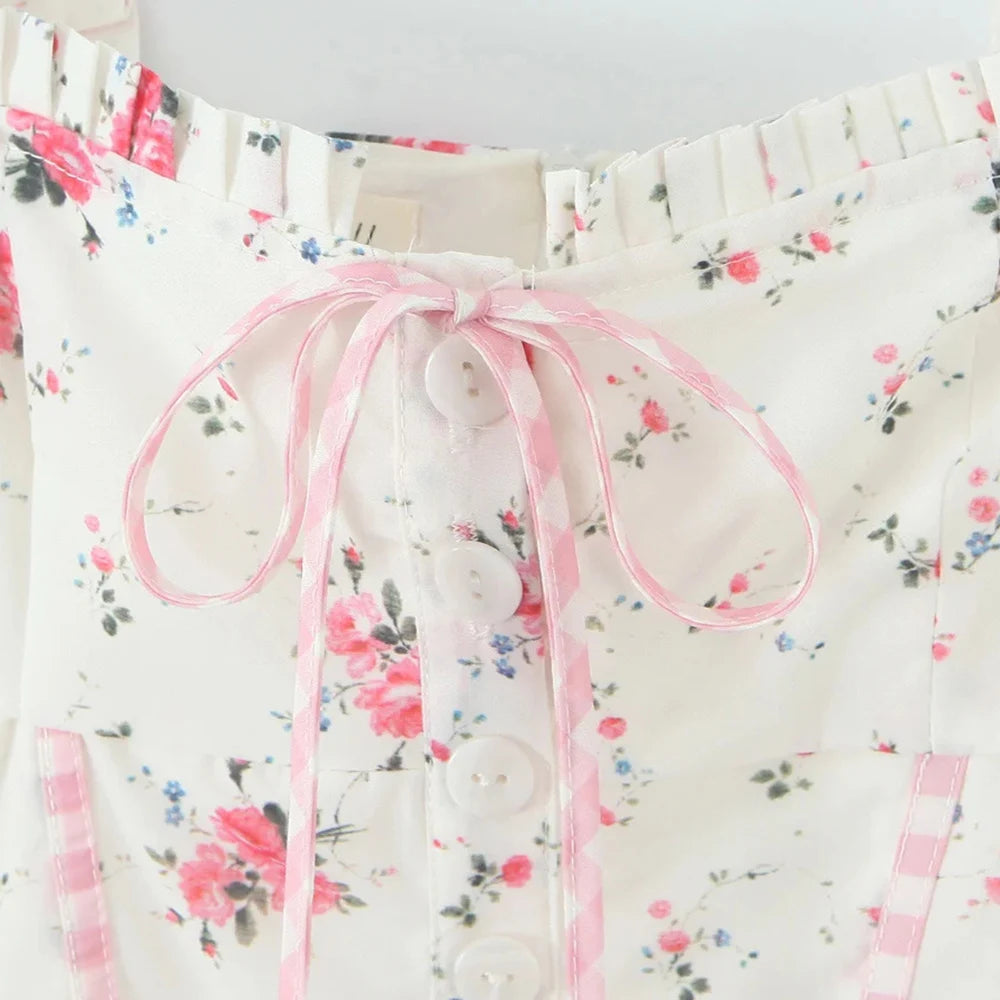 Print Mini Dress